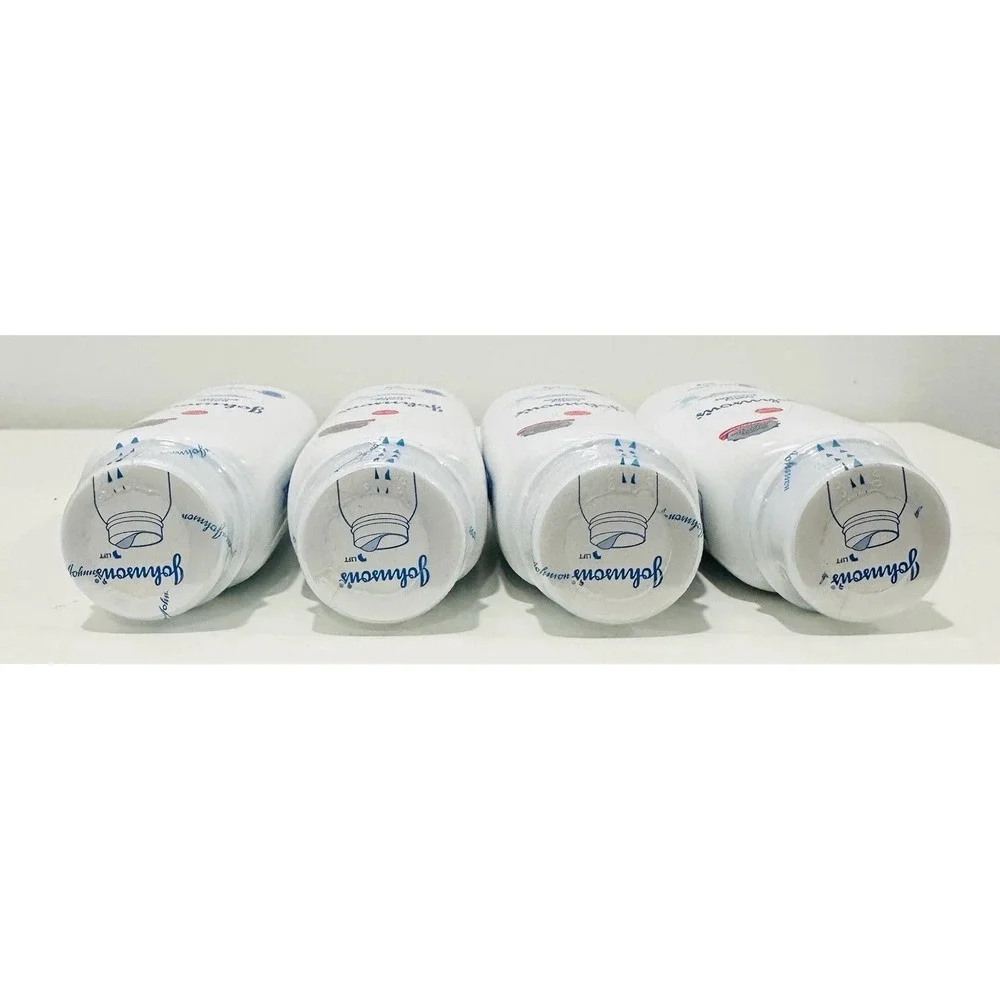X4 MINI Johnson's Baby Powder Silky Soft Skin W/ Talc Hypoallergenic 1.8oz (50g)